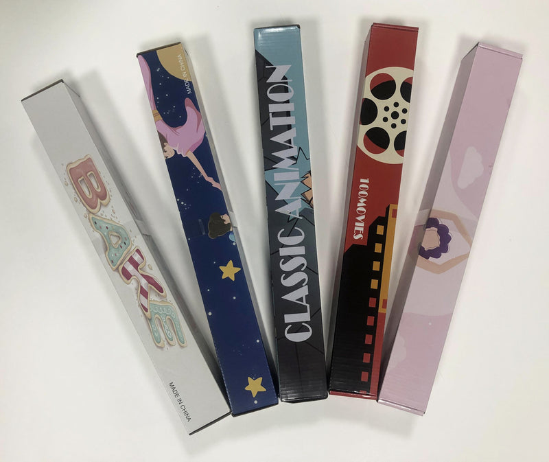 100 Movie Scratch Posters Postcards Movie Anime