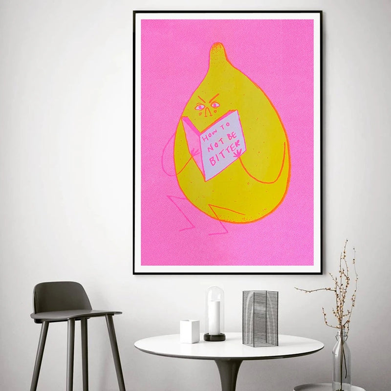 Inspirational Quote Poster Canvas Decorative Painting